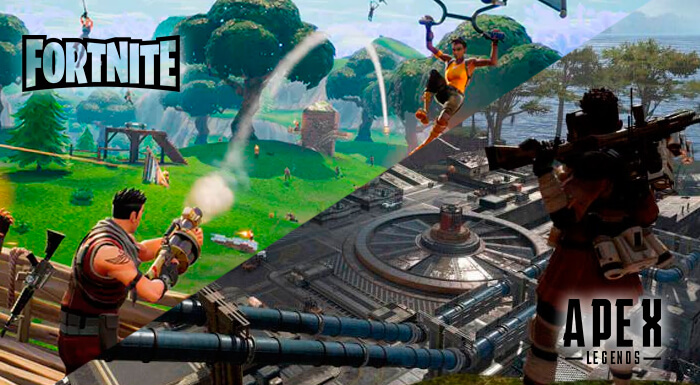 Fortnite contra Apex Legends